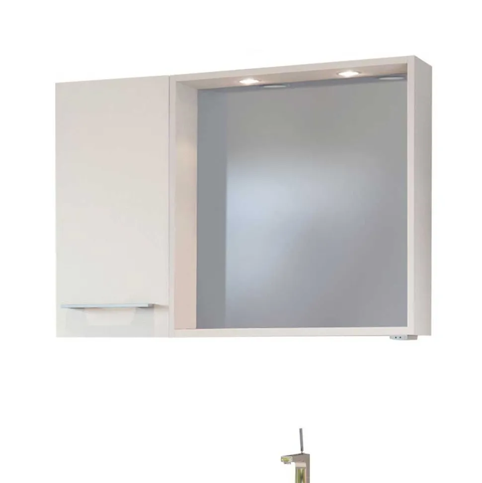 90 cm Bad Einrichtung Waschplatz - Enwicos (dreiteilig)