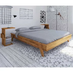 190 cm Bettanlage im Retro Design - Hardus (dreiteilig)