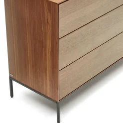 110 cm breite Kommode mit drei Schubladen - Milena