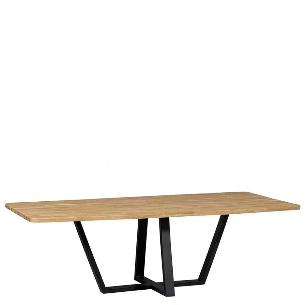 240 cm breiter Esszimmertisch aus Eichenholz - Serinina