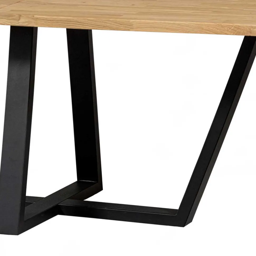 240 cm breiter Esszimmertisch aus Eichenholz - Serinina