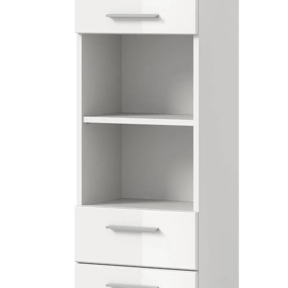 37 cm breiter Hochschrank fürs Badezimmer - Henriette