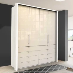 200 cm breiter Kleiderschrank mit acht Schubladen - Zidarie