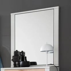 73 cm breiter Spiegel in Lichtgrau - Ballina