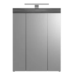 60 cm breiter Spiegelschrank fürs Badezimmer in Grau - Nancys