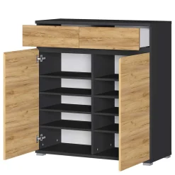 246 cm breites Flurmöbel Set modern - Orsecca (fünfteilig)