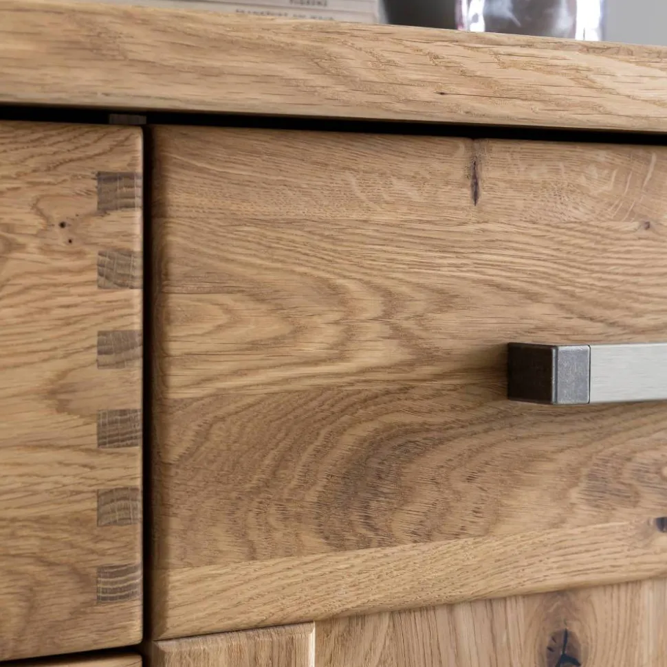 165 cm breites Flur-Sideboard mit Metallgriffen - Riostar