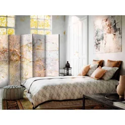 225 cm Design Paravent Marmor Strukturen - Nadomo