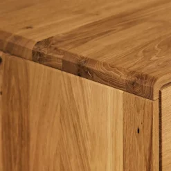 92 cm hohe Kombikommode aus Wildeiche - Eavy