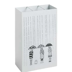 48 cm Hoher Schirmständer in Weiß - Morian