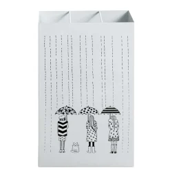 48 cm Hoher Schirmständer in Weiß - Morian