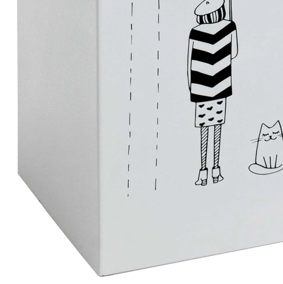 48 cm Hoher Schirmständer in Weiß - Morian