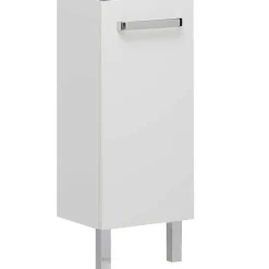 20 cm tiefer Bad-Hochschrank in Weiß - Ardin