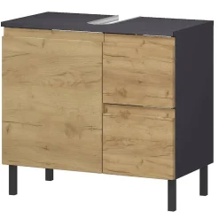 60 cm Waschbeckenschrank in Wildeiche NB - Vignus