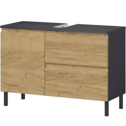 80 cm Waschbeckenschrank in Wildeiche NB - Vignus