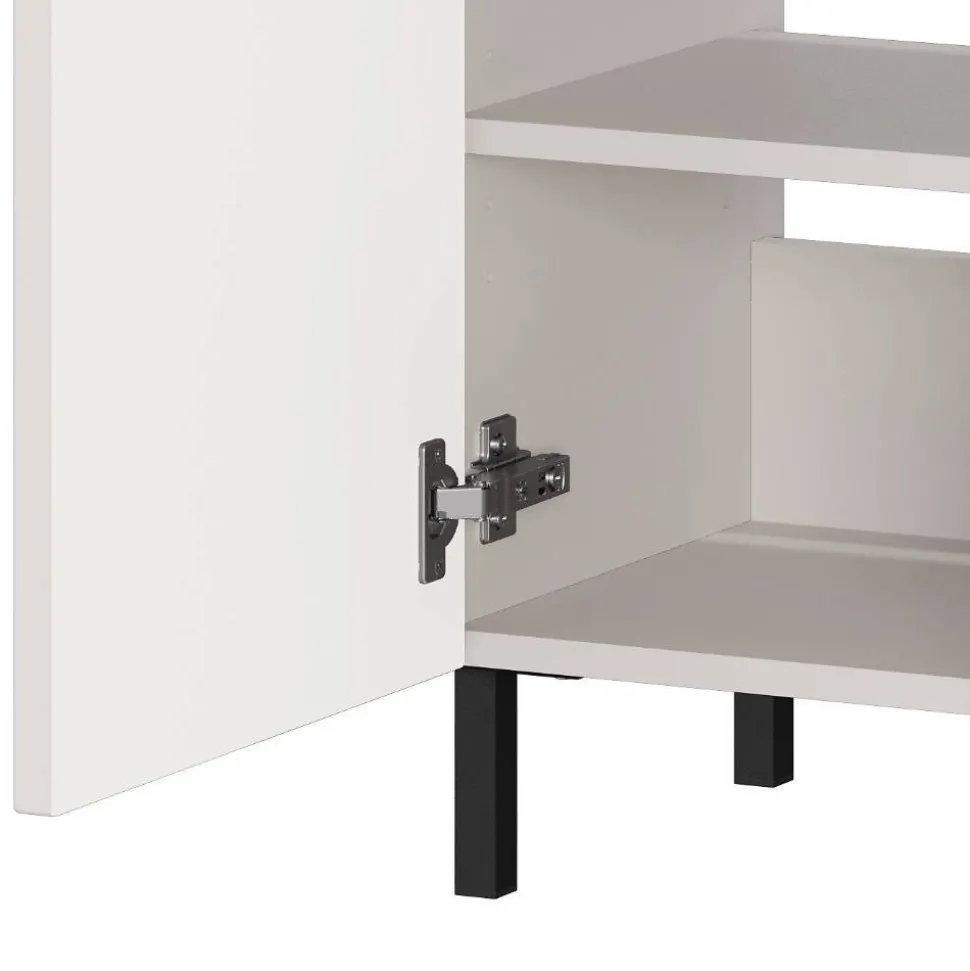 60 cm Waschbeckenschrank in Hellgrau - Dadra