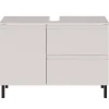 80 cm Waschbeckenschrank in Hellgrau - Dadra