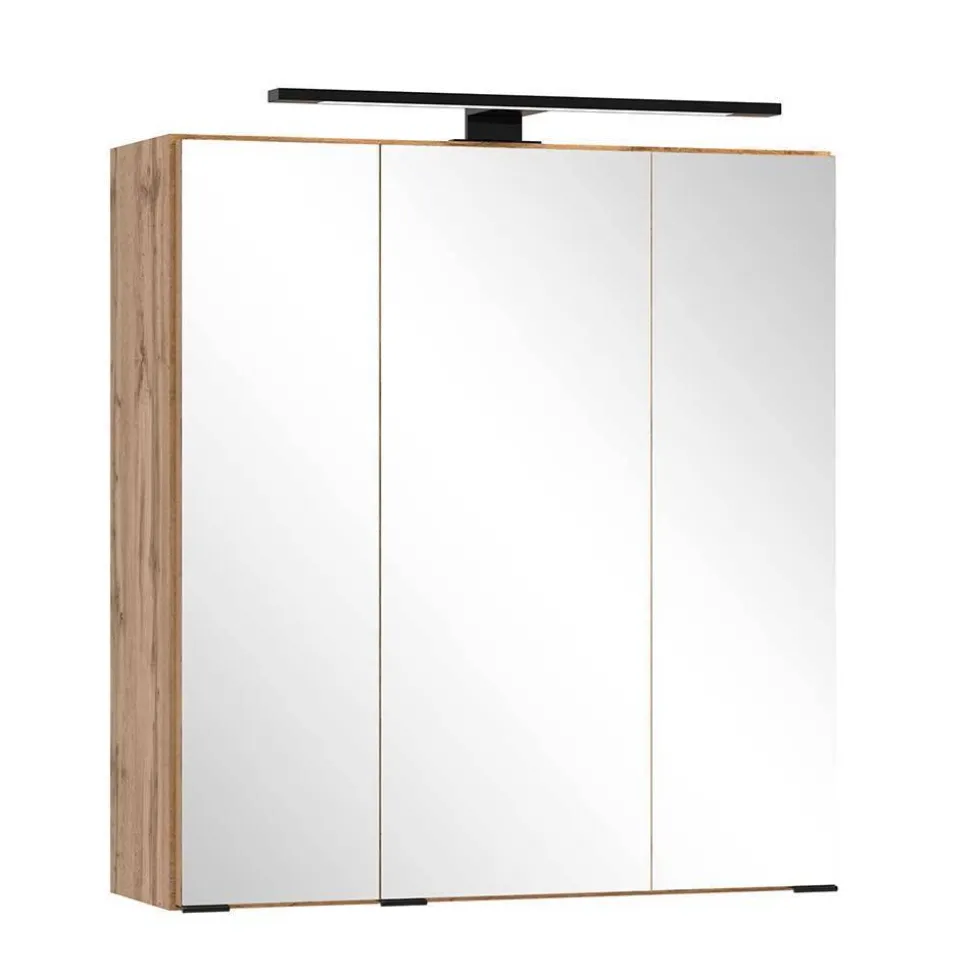 60 cm Waschplatz & Unterschrank Set - Crystoga (dreiteilig)