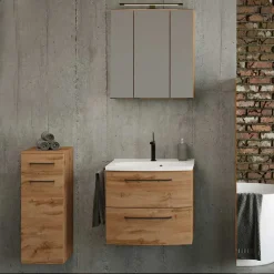 60 cm Waschplatz & Unterschrank - Arazony (dreiteilig)