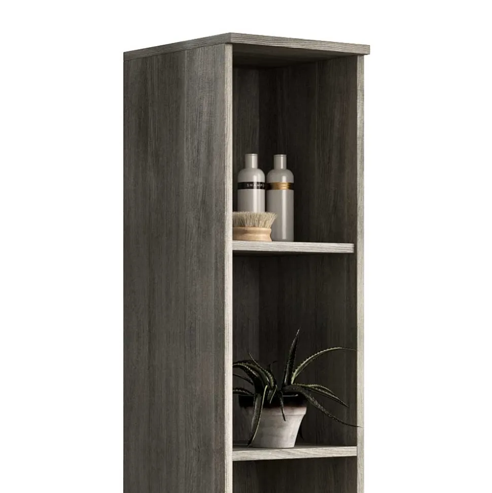 4 Fächer Badezimmerregal für die Wand - Loritana