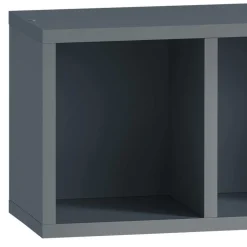 3 Fächer Badregal in Petrol Blau - Matrera