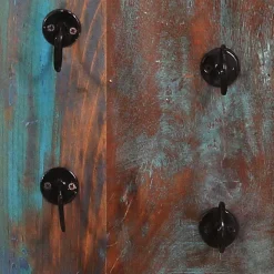 4 Flaschen Weinregal im Shabby Chic Stil - Jamaica