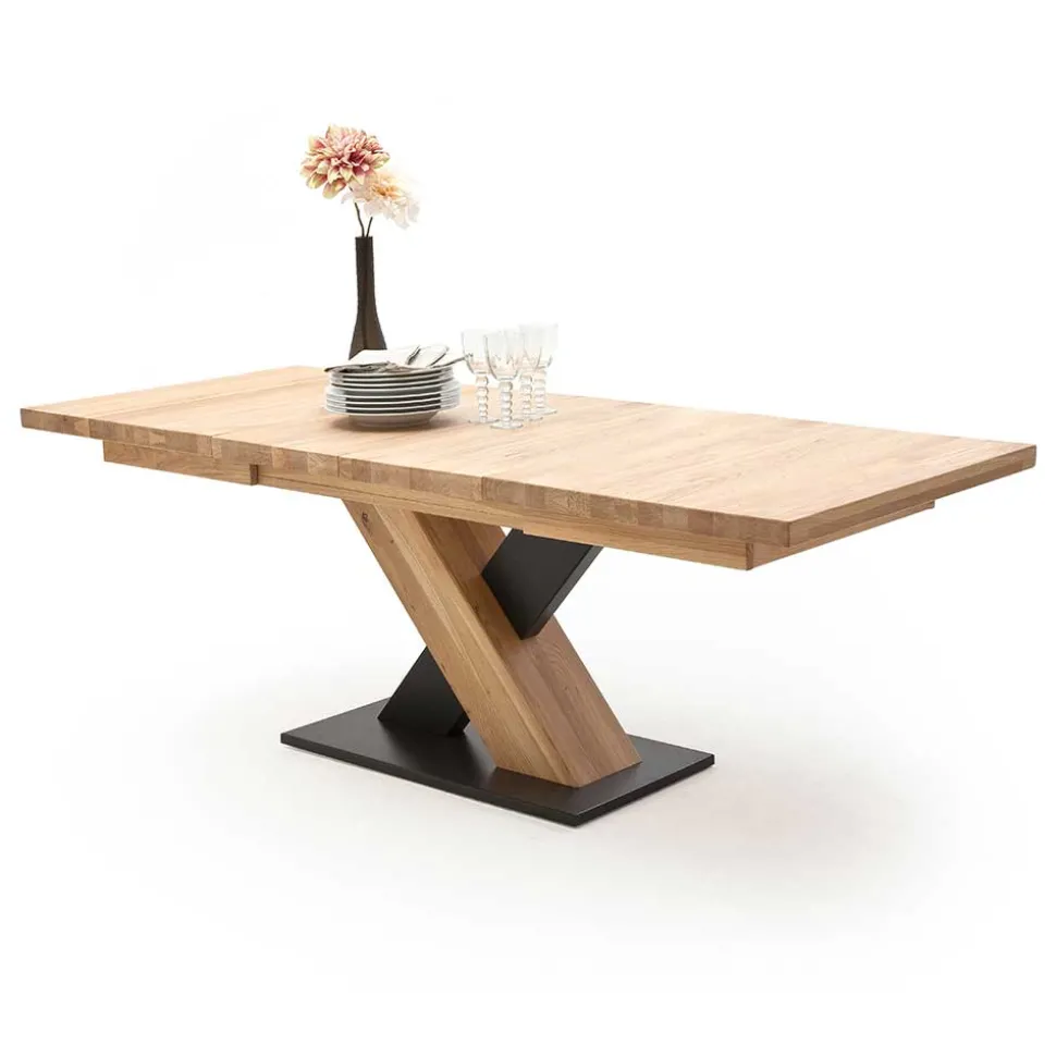 2 Größen X Säulentisch mit Auszugsfunktion - Cisterna