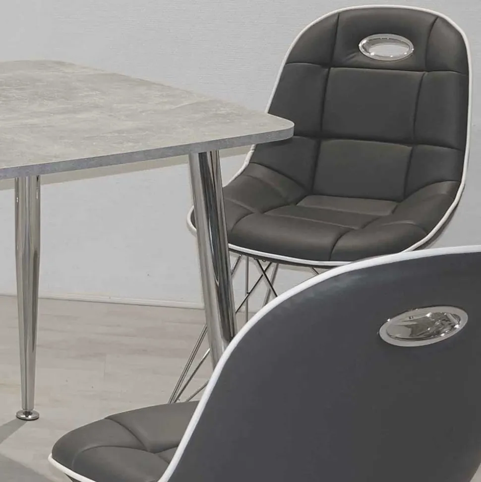 4 Personen Tischset modern - Exklusiva (fünfteilig)