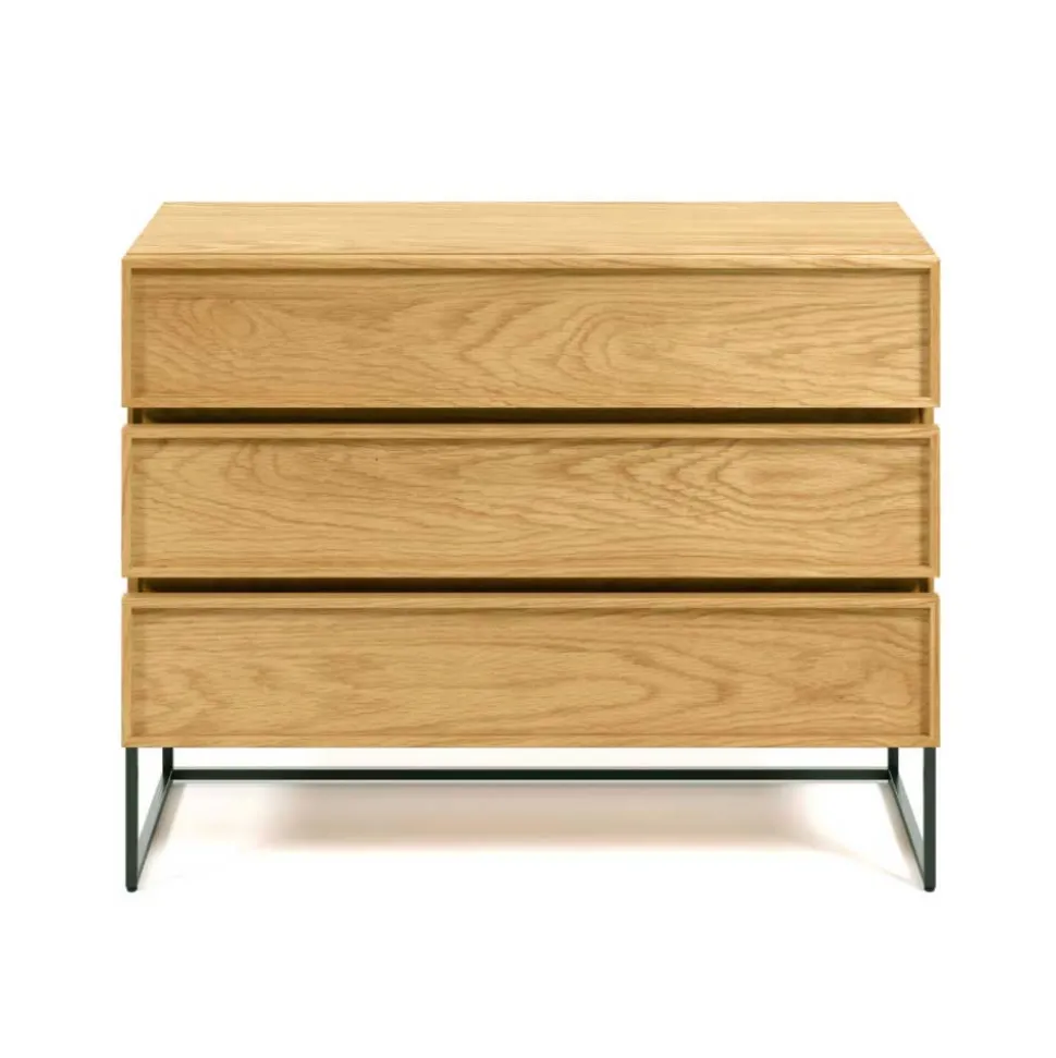 3 Schubladen Kommode mit Bügelgestell - Jailus