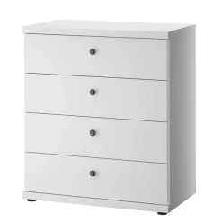 4 Schubladen Kommode mit Metallgriffen - Flinn
