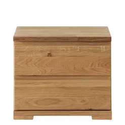 2 Schubladen Nachtkommode - 50x45x35 cm - Atluvia