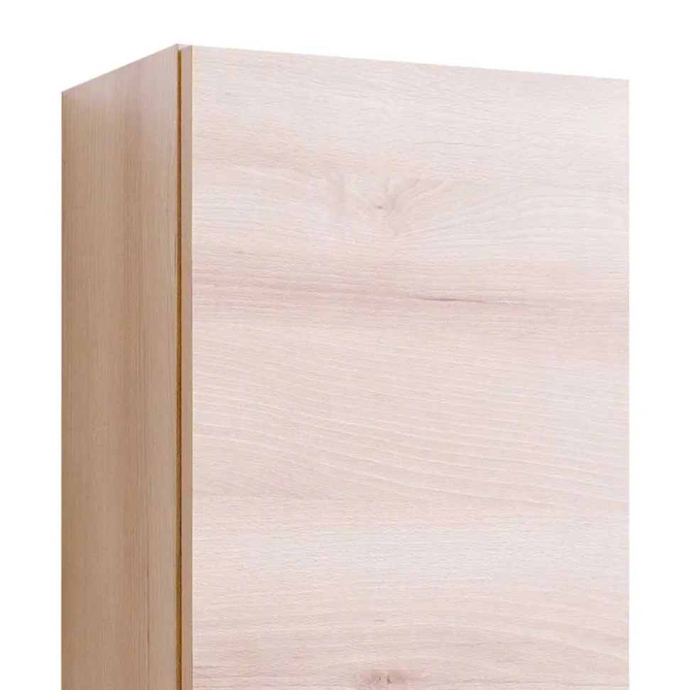 1 türiger Bad Hängeschrank im Buche Dekor - Mabeca