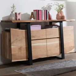 Abgefahrenes Design Sideboard aus Akazie - Lussina