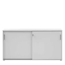 Abschließbarer Büroschrank mit Schiebetüren - Bowsla