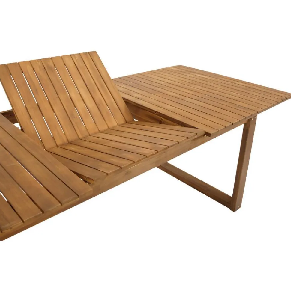 Akazienholz Gartentisch verlängerbar - Sennpa