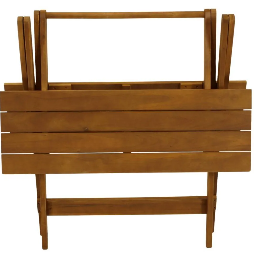 Akazienholz Klapptisch mit X Gestell - Flavios