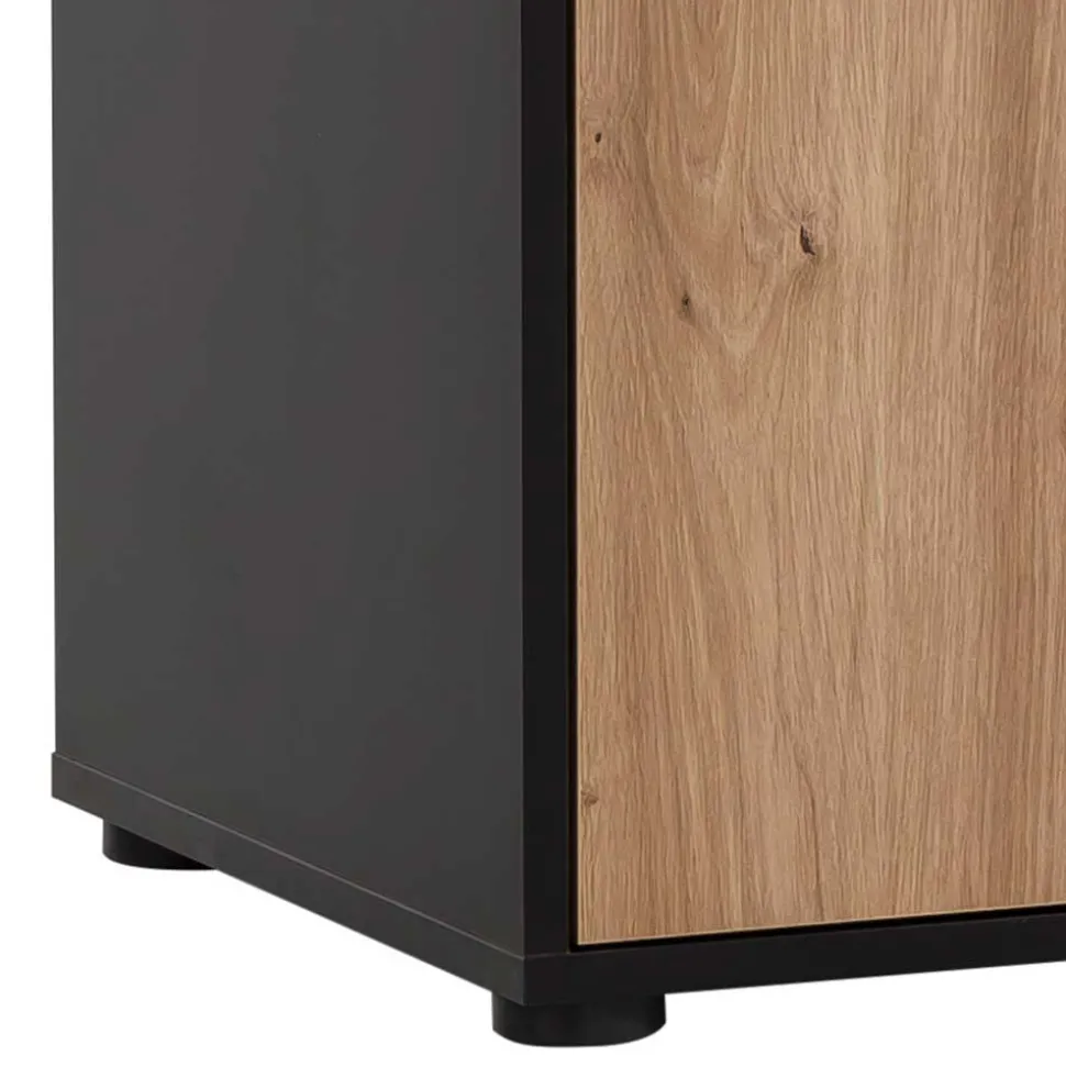 Akten Schrank und Regal Kombi - Evasilica (zweiteilig)