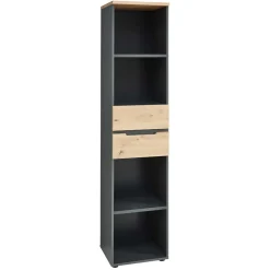 Aktenregal mit vier Fächern & zwei Schubladen - Kuetra