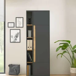 Aktenregal und Officeschrank Set - Ahilav (zweiteilig)