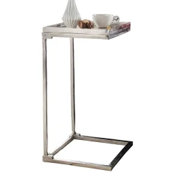 Alu Anstelltisch in Nickelfarben - Alagos