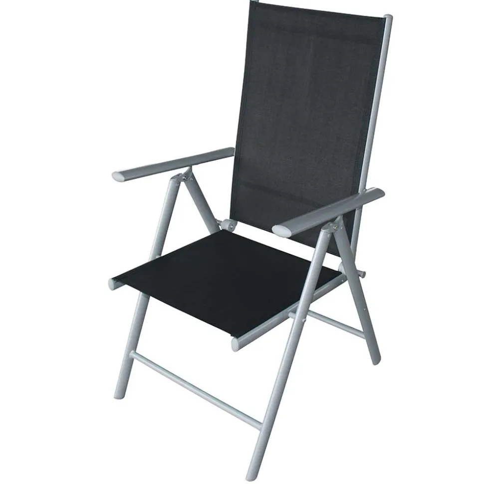 Alu Gartenstuhl zum Klappen - Around (4er Set)