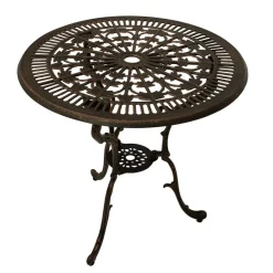 Aluguss Gartentisch in Bronze - Scotia