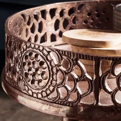 Aluminium Beistelltisch in Kupfer - Aventino