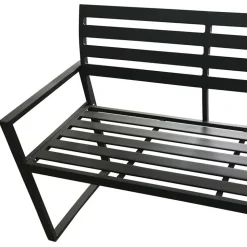 Aluminium Gartenbank mit Armlehnen - Calbanyara