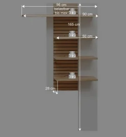 Anbauwand Möbel Set - Niam (dreiteilig)
