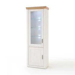 Anbauwand Set im Country Style - Samula (vierteilig)