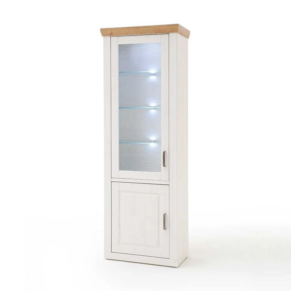 Anbauwand Set im Country Style - Samula (vierteilig)