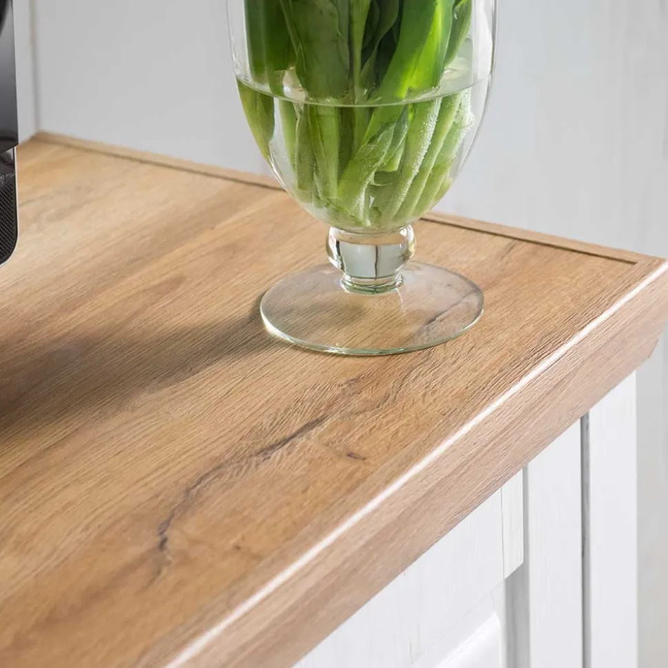 Anbauwand Set im Country Style - Samula (vierteilig)