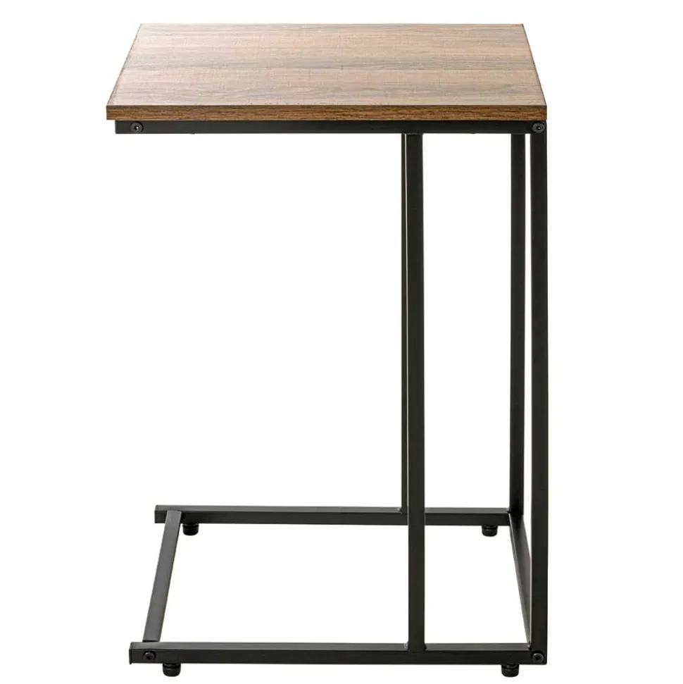 Anstelltisch auf Rollen in Eiche Dekor - Gionno