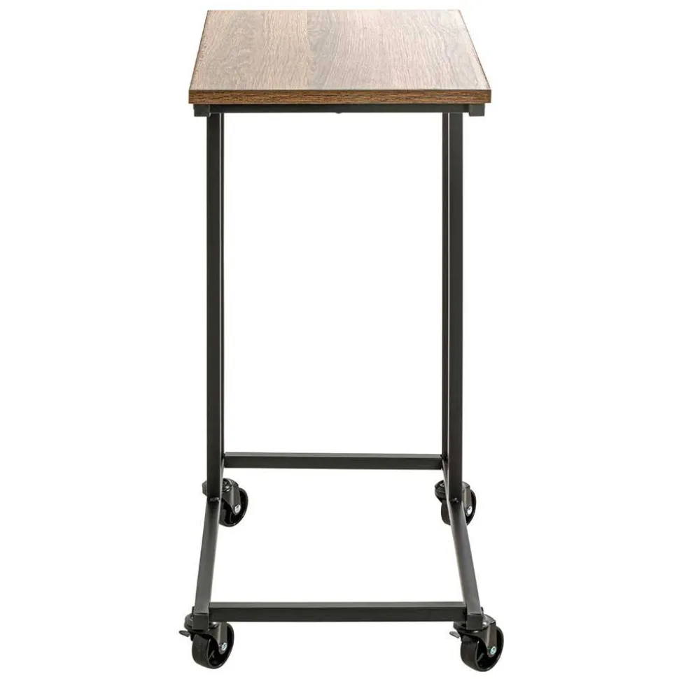 Anstelltisch auf Rollen in Eiche Dekor - Gionno